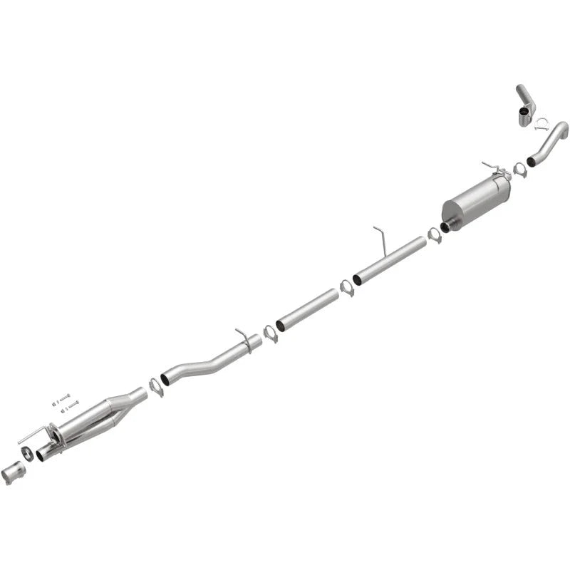 MagnaFlow BRE Exhaust Kit 11-17 Ford F-250 F-350 Super Duty 6.2L - Back View