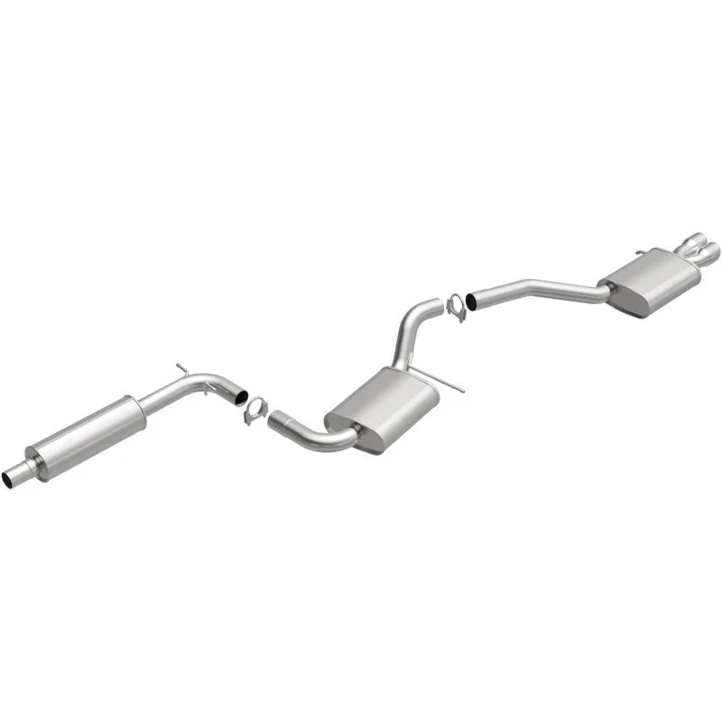 MagnaFlow BRE Exhaust Kit 12-14 Volkswagen Jetta 2.5L - Installation View