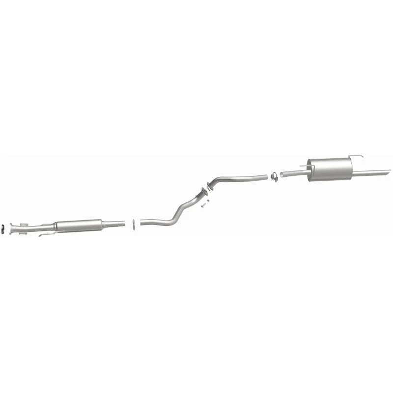 MagnaFlow BRE Exhaust Kit 12-17 Nissan Versa 1.6L - Installation View