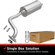 Load image into Gallery viewer, MagnaFlow BRE Exhaust Kit 12-17 Toyota PRIUS V 1.8L - Main Product View