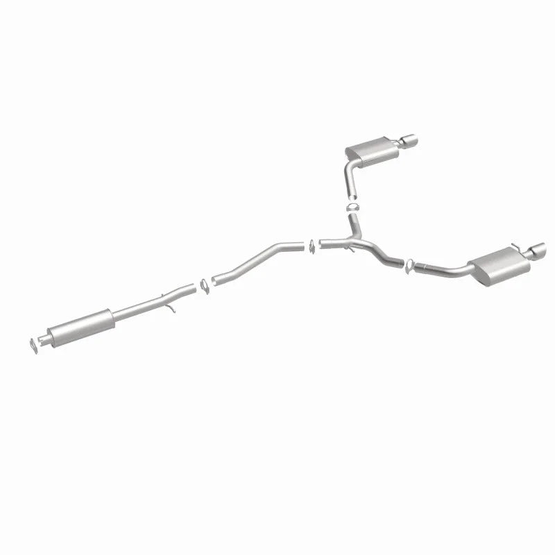 MagnaFlow BRE Exhaust Kit 13-19 Ford Taurus 3.5L - Side View