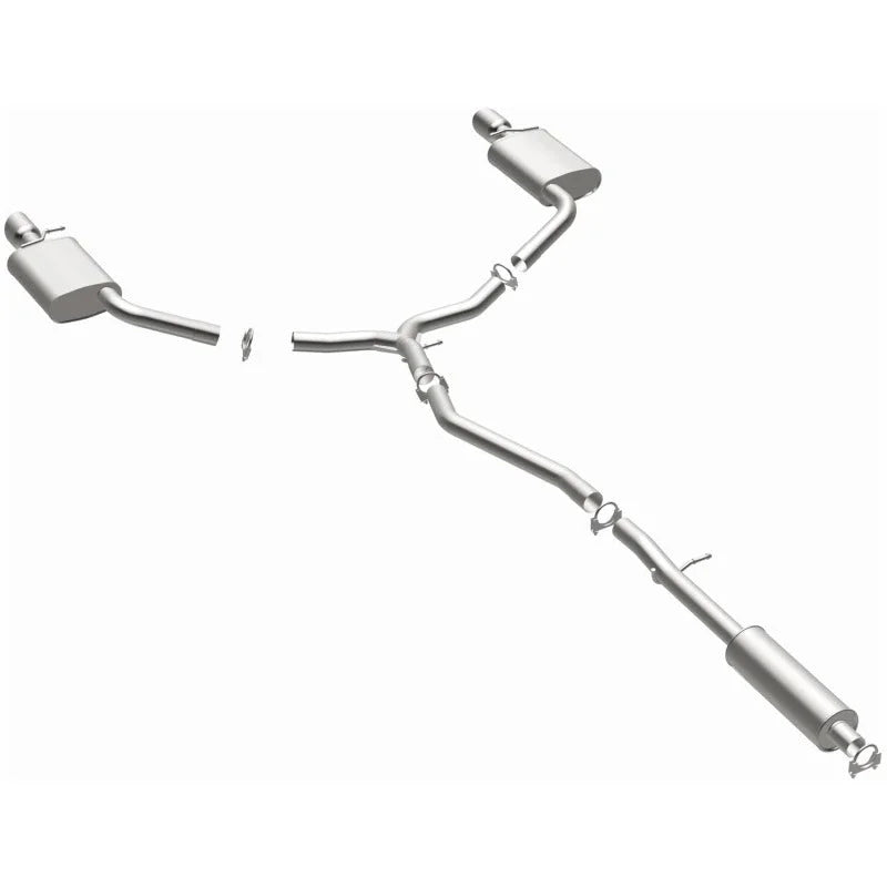 MagnaFlow BRE Exhaust Kit 13-19 Ford Taurus 3.5L - Back View