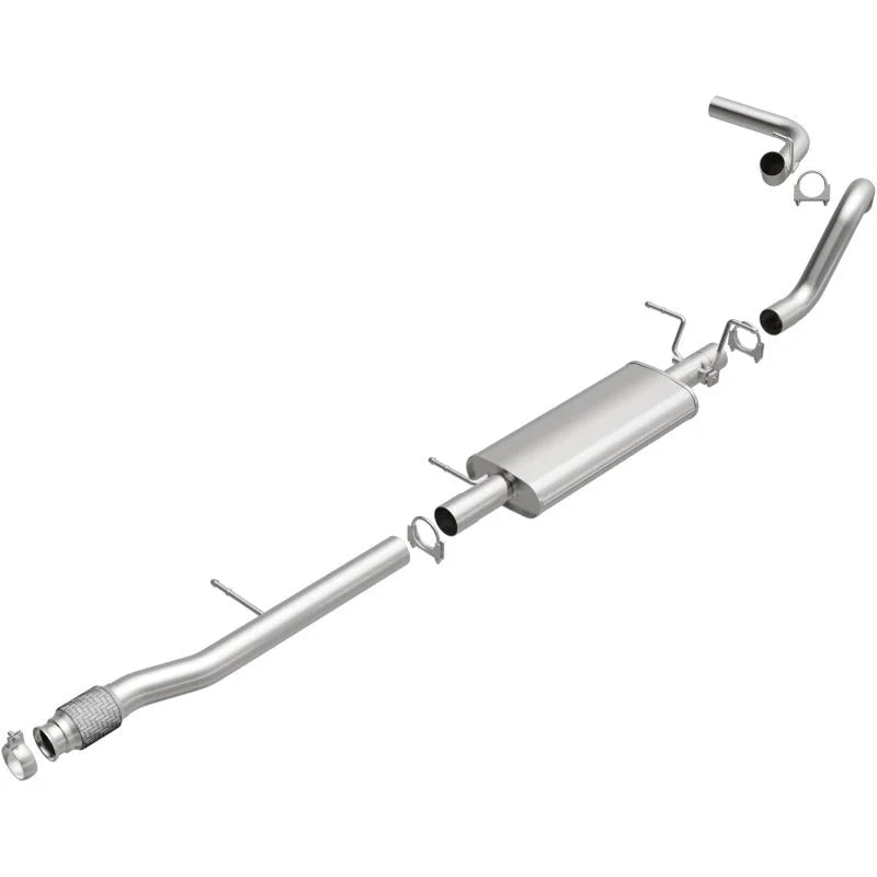 MagnaFlow BRE Exhaust Kit 14-17 SILVERADO 1500 SIERRA 1500 5.3L - Side View