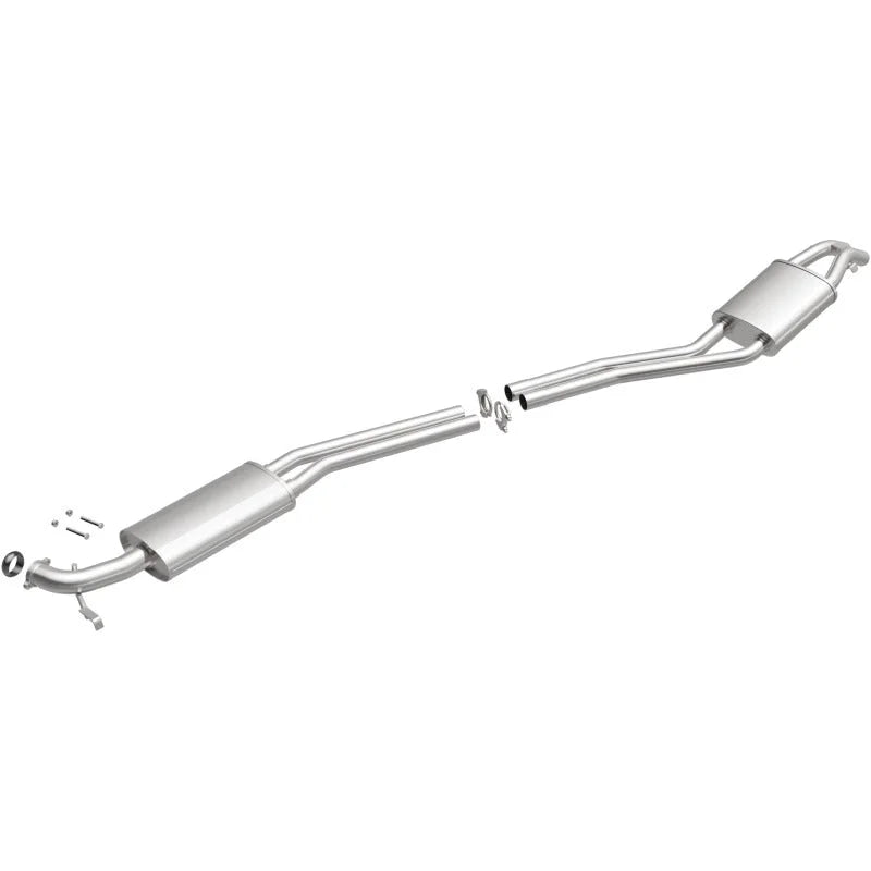 MagnaFlow BRE Exhaust Kit 81-85 Mercedes 380SL 3.8L - Side View