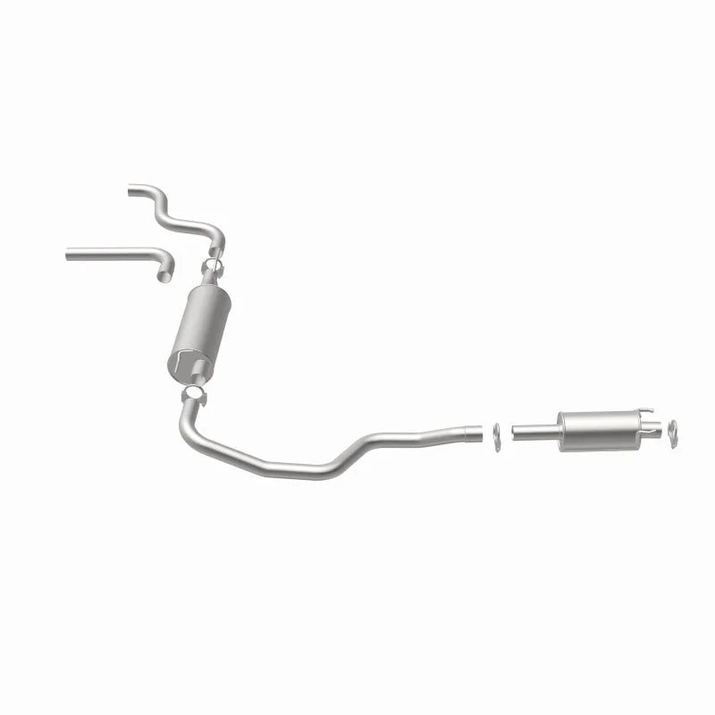 MagnaFlow BRE Exhaust Kit 85-93 Volvo 244 245 240 2.3L - Installation View