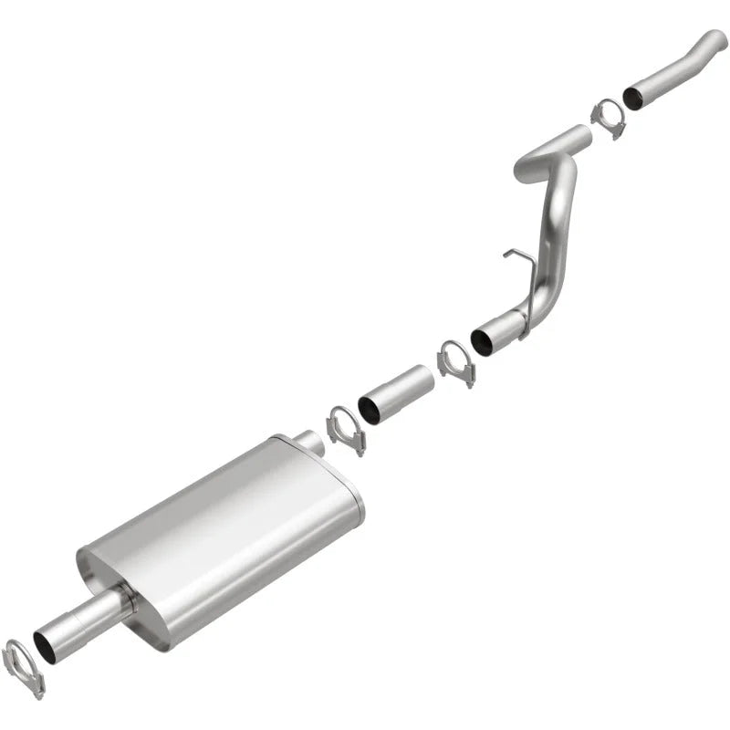 MagnaFlow BRE Exhaust Kit 87-95 Jeep Cherokee Wagoneer - Side View