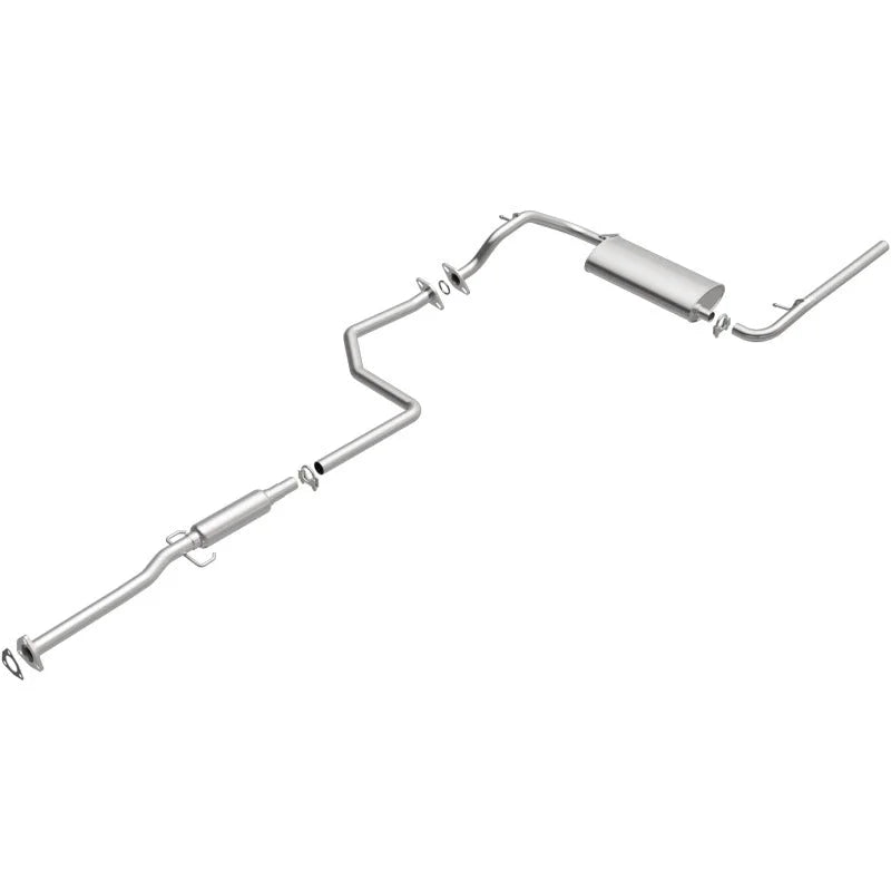 MagnaFlow BRE Exhaust Kit 90-91 Honda Civic - Back View