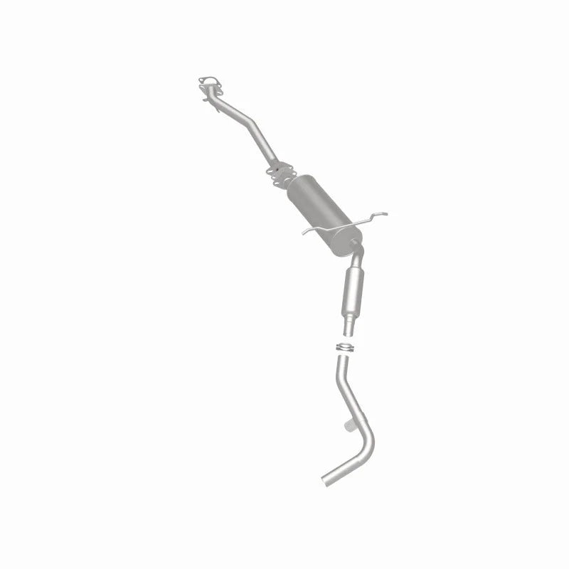 MagnaFlow BRE Exhaust Kit 90-96 Nissan D21 2.4L - Installation View