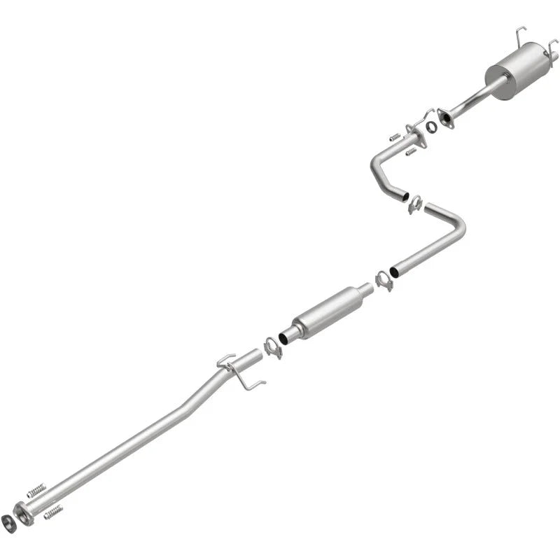 MagnaFlow BRE Exhaust Kit 92-00 Honda Civic CX - Back View