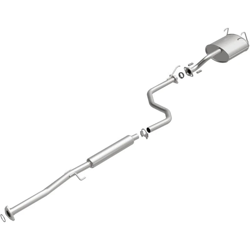 MagnaFlow BRE Exhaust Kit 92-95 Honda Civic - Side View