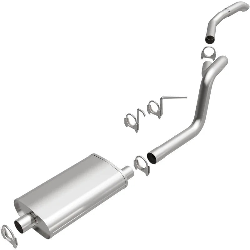 MagnaFlow BRE Exhaust Kit 93-98 Jeep Grand Cherokee Wagoneer - Side View