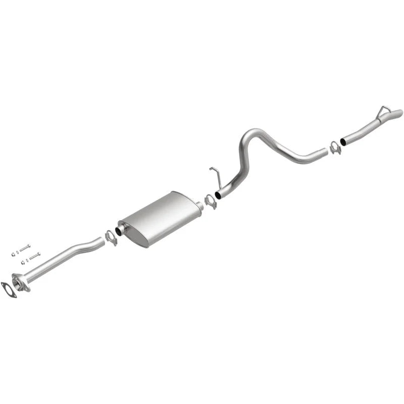 MagnaFlow BRE Exhaust Kit 94-97 Ford Mustang 3.8L - Side View