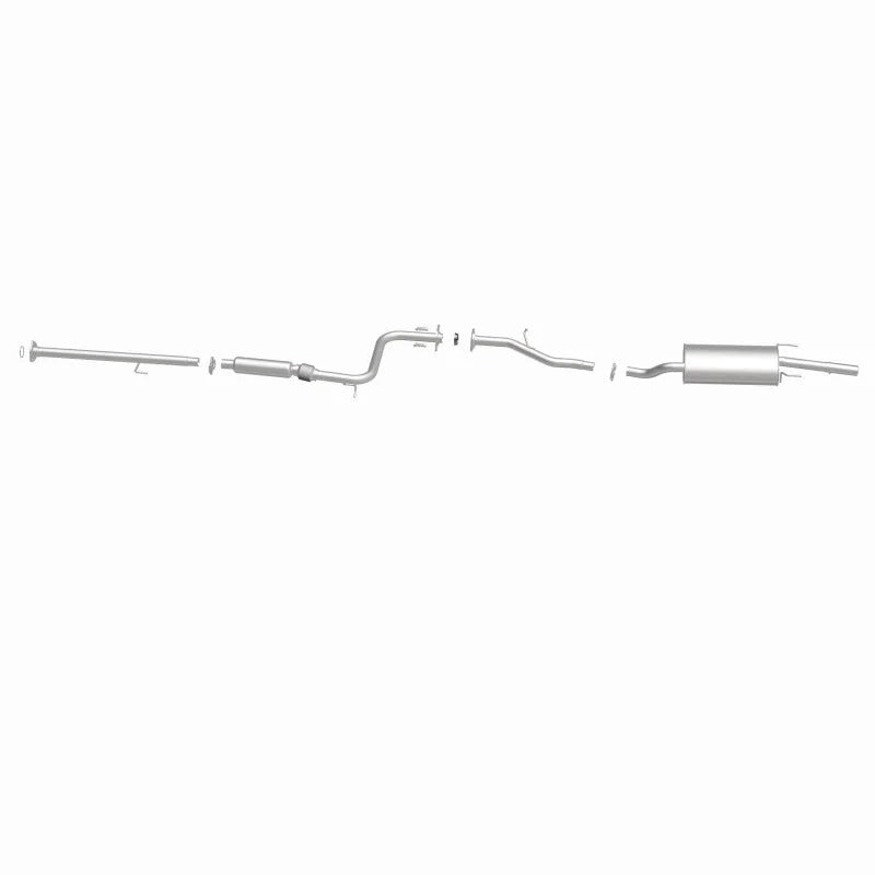 MagnaFlow BRE Exhaust Kit 94-97 Honda Accord 2.2L - Installation View