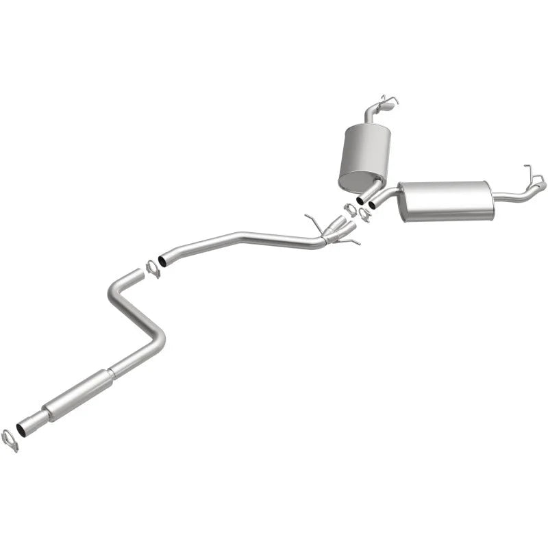 MagnaFlow BRE Exhaust Kit 96-99 Cadillac Deville 4.6L - Side View