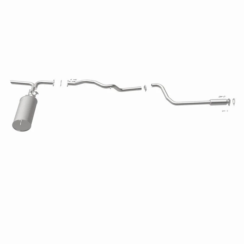 MagnaFlow BRE Exhaust Kit 97-05 Classic Malibu Cutlass - Side View
