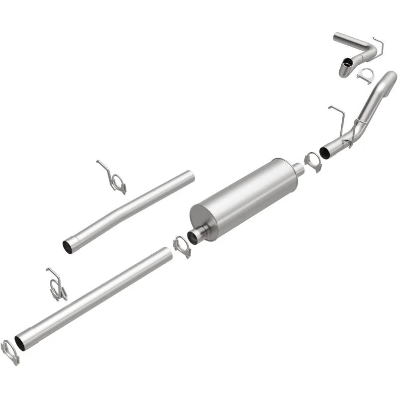 MagnaFlow BRE Exhaust Kit 97-07 Ford Econoline - Side View