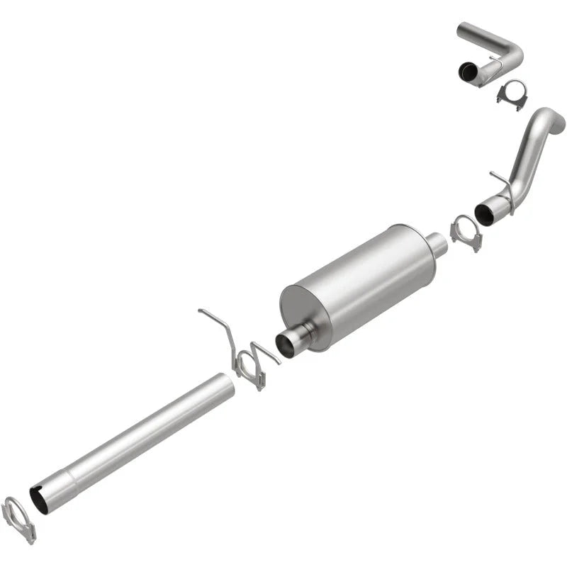 MagnaFlow BRE Exhaust Kit 97-99 Dodge Dakota - Side View