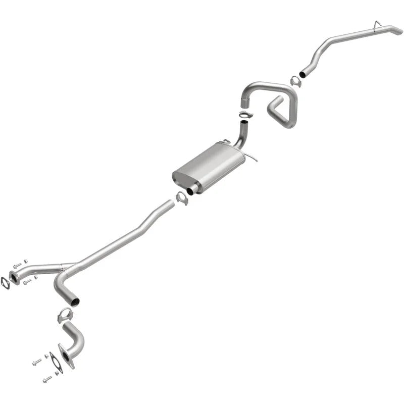 MagnaFlow BRE Exhaust Kit 98-02 Crown Vic Town Car Grand Marquis 4.6L - Side View