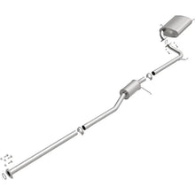 Load image into Gallery viewer, MagnaFlow BRE Exhaust Kit 98-02 Honda Accord 2.3L - Side View