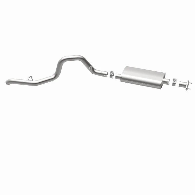 MagnaFlow BRE Exhaust Kit Replacement Stainless Jeep - Side View