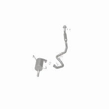 Load image into Gallery viewer, MagnaFlow BRE Exhaust Kit Replacement Stainless Subaru - Side View