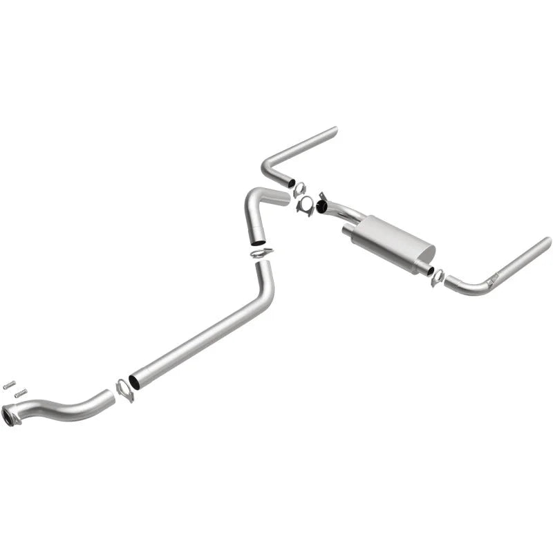 MagnaFlow BRE Exhaust Kit fits 1993-1995 Chevrolet Camaro / Pontiac Firebird 5.7L - Side View
