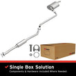 Load image into Gallery viewer, MagnaFlow BRE Exhaust Kit fits 1993-1997 Geo Prizm / 1993-1997 Toyota Corolla / 1997 Toyota Corolla Ce / 1993-1995 1997 To...
