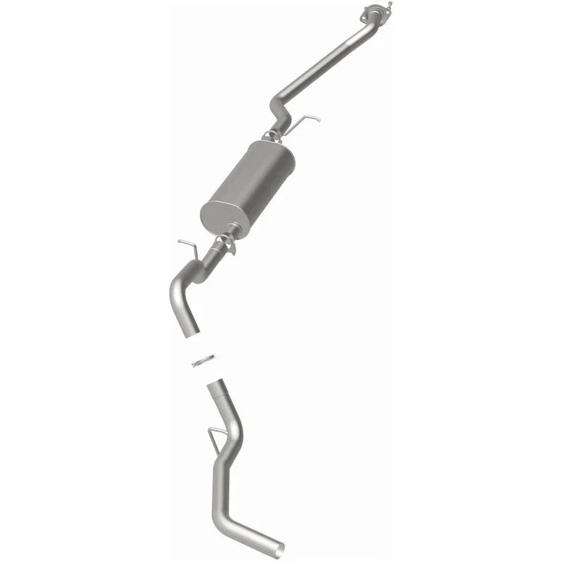 MagnaFlow BRE Exhaust Kit fits 1999-2001 Chevrolet Silverado 1500 / 1999-2001 GMC Sierra 1500 SL - Side View