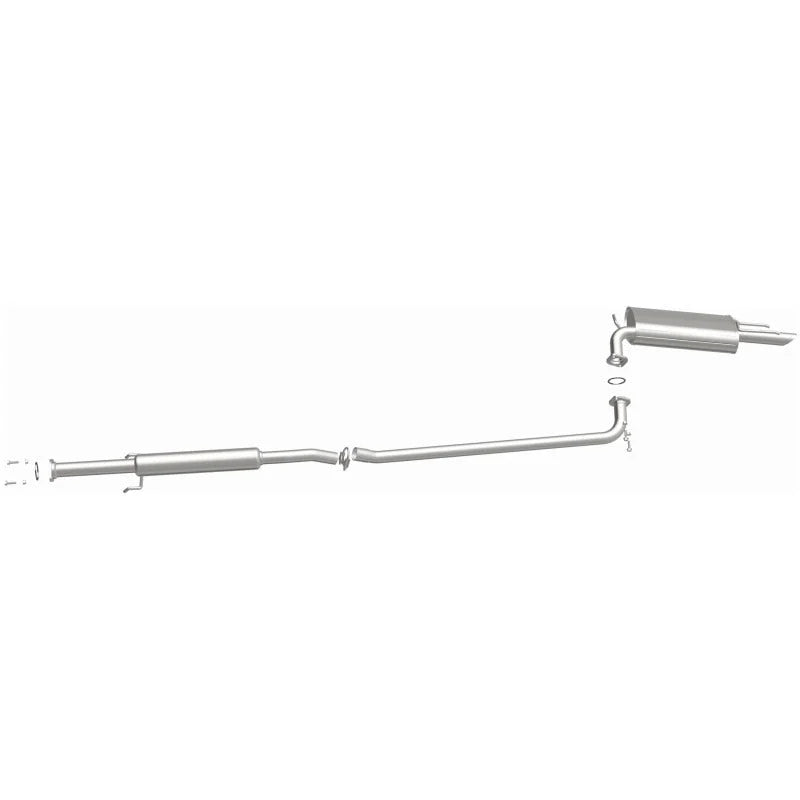 MagnaFlow BRE Exhaust Kit fits 2002-2008 Lexus ES300 / ES330 / Toyota Camry / Solara 3.0L - Side View