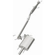 Load image into Gallery viewer, MagnaFlow BRE Exhaust Kit fits 2002-2008 Lexus ES300 / ES330 / Toyota Camry / Solara 3.0L - Additional View 13