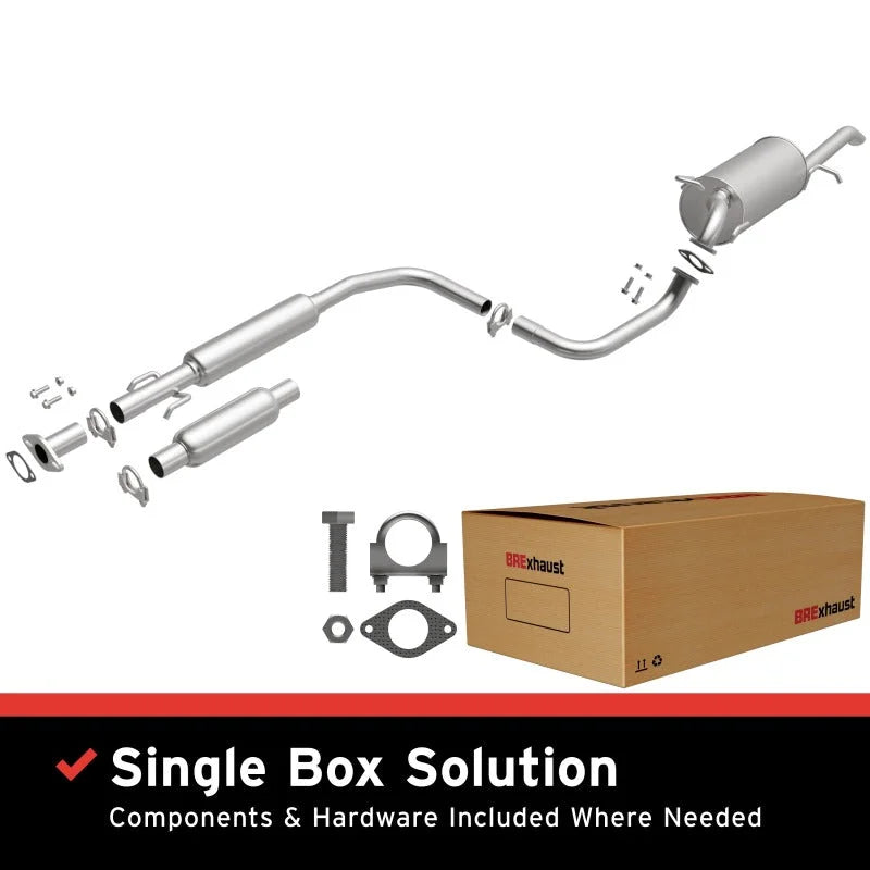 MagnaFlow BRE Exhaust Kit fits 2004-2008 Chevrolet Aveo LS / 2005-2008 Chevrolet Aveo LT / 2004 Chevrolet Aveo 1.6L - Main...