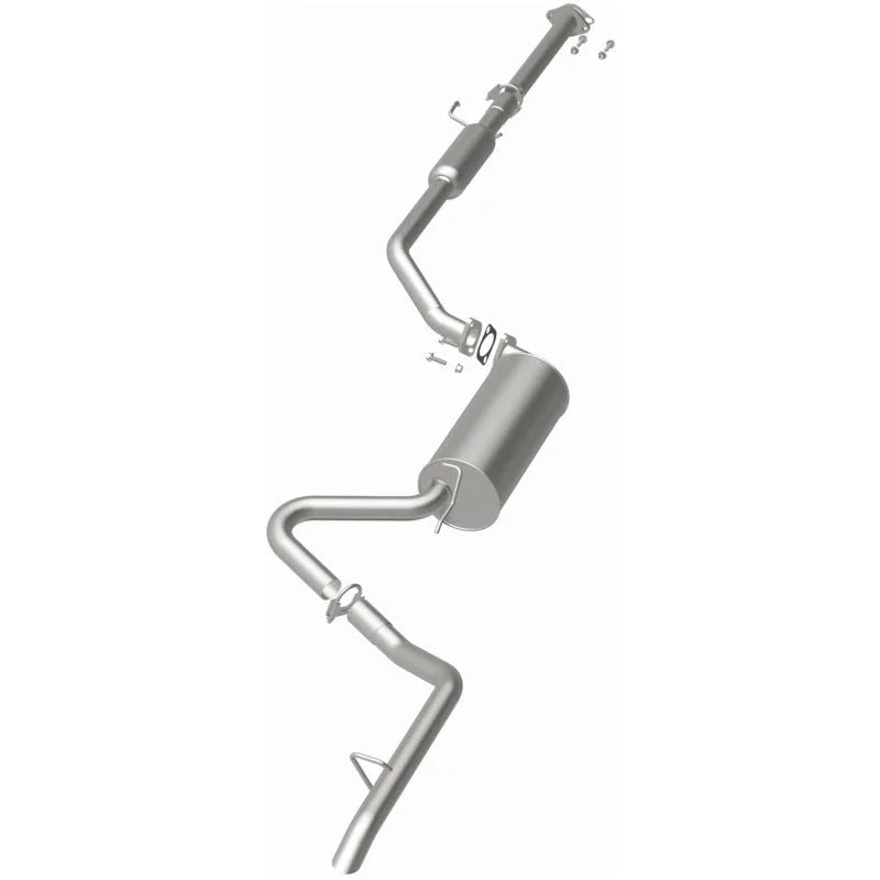 MagnaFlow BRE Exhaust Kit fits 2007-2012 Hyundai Elantra 2.0L - Side View