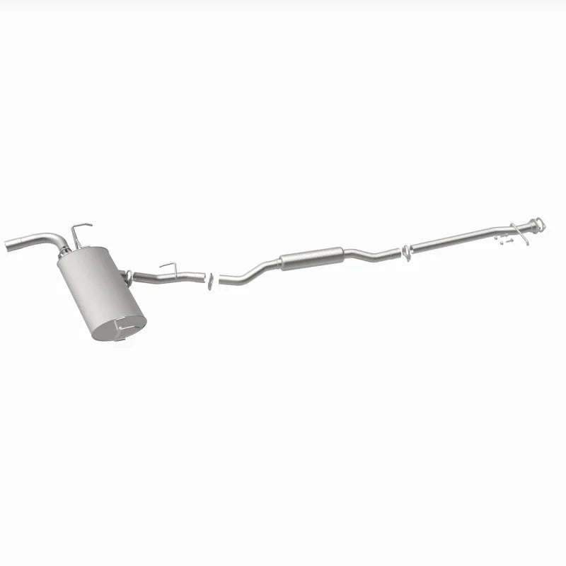 MagnaFlow BRE Exhaust Kit fits 2008-2010 Nissan Rogue 2.5L - Installation View