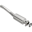 Load image into Gallery viewer, MagnaFlow CA Direct Fit Converter fits 1985-1992 Volvo 740 / 1985 Volvo 745 / 1991-1995 Volvo 940 2.3L - Side View