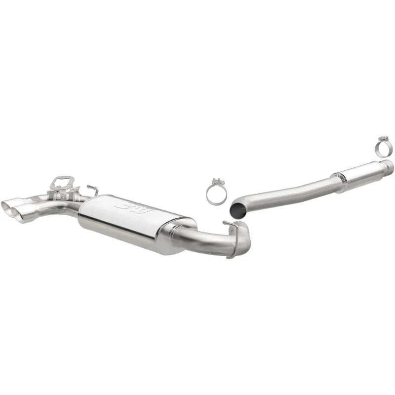 MagnaFlow CB SS 2.5/3in Dual Straight DS Rear Ext 3in Tip 12-15 BMW 328i /428i 2.0L Coupe Sedan - Main Product View