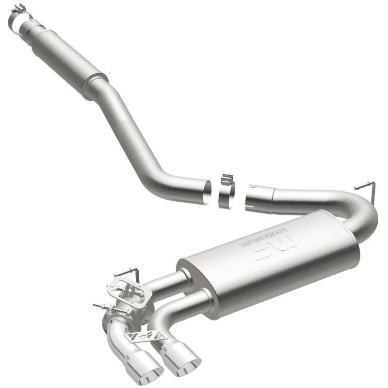 MagnaFlow CB SS 2.5/3in Dual Straight DS Rear Ext 3in Tip 12-15 BMW 328i /428i 2.0L Coupe Sedan - Additional View 7