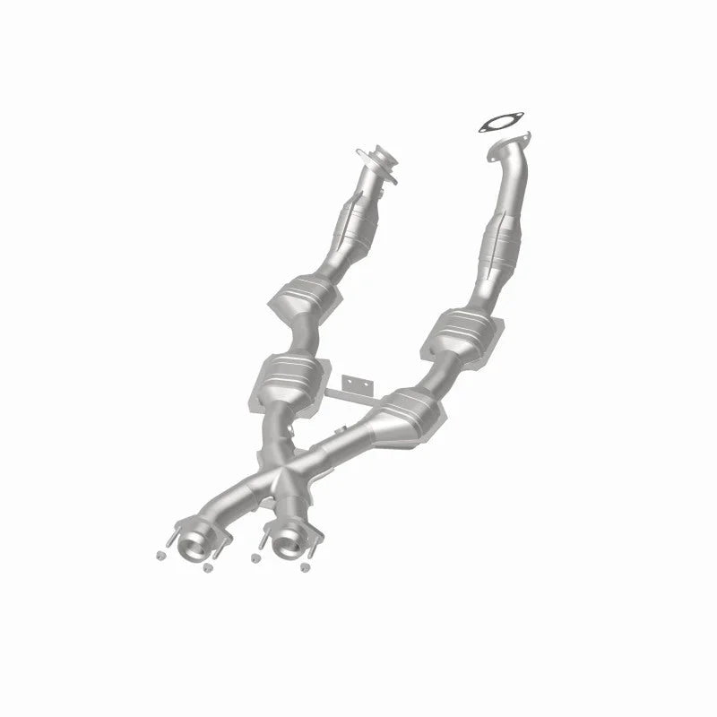 MagnaFlow CONV DF 96-98 Mustang GT 4.6L 50S - Side View