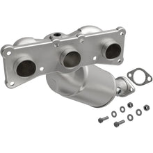 Load image into Gallery viewer, MagnaFlow California Converter Direct Fit 07-13 BMW 328i L6 3.0LGAS 3.75in Inlet 4in Outlet 2in Dia - Main Product View