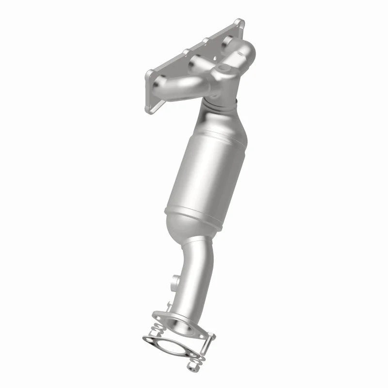 MagnaFlow California Converter Direct Fit 07-13 BMW 328i L6 3.0LGAS 3.75in Inlet 4in Outlet 2in Dia - Side View