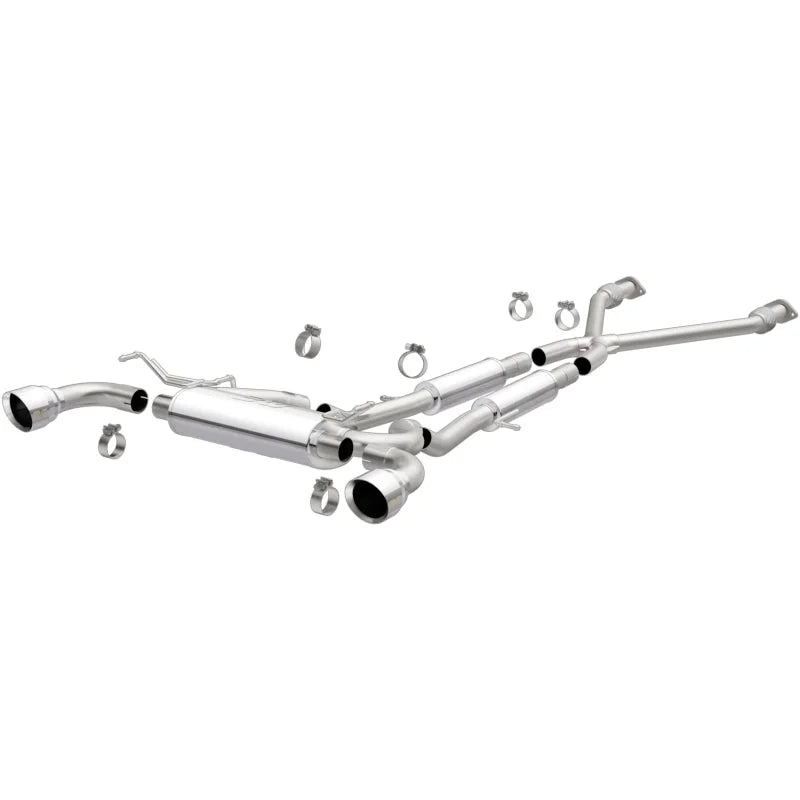 MagnaFlow Cat-Back 09-17 Nissan 370Z V6 3.7L Street Series SS 2.25in Dual Split Rear Exit Exhaust - Main Product View