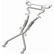 Load image into Gallery viewer, MagnaFlow Cat-Back 09-17 Nissan 370Z V6 3.7L Street Series SS 2.25in Dual Split Rear Exit Exhaust - Additional View 5