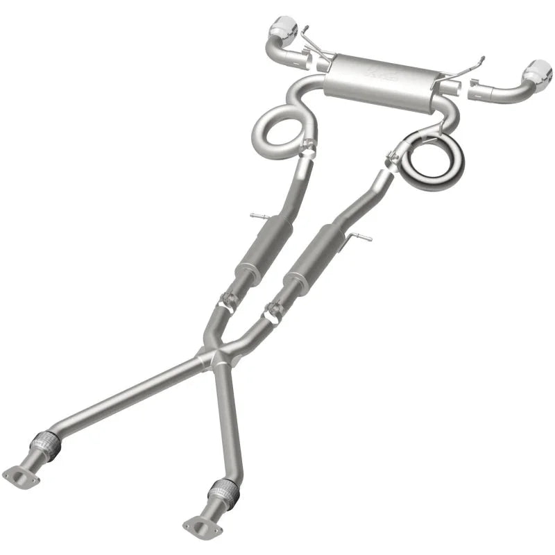 MagnaFlow Cat-Back 09-17 Nissan 370Z V6 3.7L Street Series SS 2.25in Dual Split Rear Exit Exhaust - Additional View 14