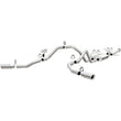 Load image into Gallery viewer, MagnaFlow Cat-Back 10-15 Toyota Tundra SC LB / CC SB 4.6L/5.7L V8 SS 2.5 Dual Split Rear 4in Tip - Main Product View