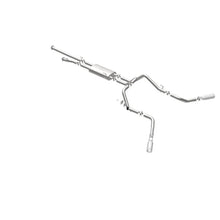 Load image into Gallery viewer, MagnaFlow Cat-Back 10-15 Toyota Tundra SC LB / CC SB 4.6L/5.7L V8 SS 2.5 Dual Split Rear 4in Tip - Additional View 8