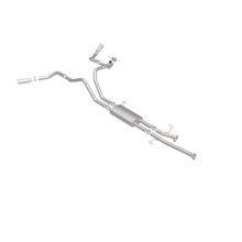 Load image into Gallery viewer, MagnaFlow Cat-Back 10-15 Toyota Tundra SC LB / CC SB 4.6L/5.7L V8 SS 2.5 Dual Split Rear 4in Tip - Additional View 10