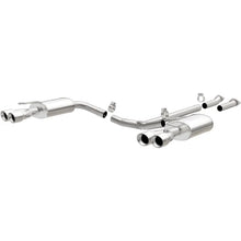 Load image into Gallery viewer, MagnaFlow Cat-Back 11-15 Kia Optima 2.0L/2.4L Sport SS 2.25in Quad Split Rear 4.5in Tips - Main Product View