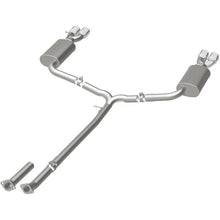Load image into Gallery viewer, MagnaFlow Cat-Back 11-15 Kia Optima 2.0L/2.4L Sport SS 2.25in Quad Split Rear 4.5in Tips - Additional View 9