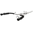 Load image into Gallery viewer, MagnaFlow Cat-Back 15-16 Ford Mustang 2.3L L4 Competition SS 3in Dual Split Rear 4.5in Black Tips - Main Product View