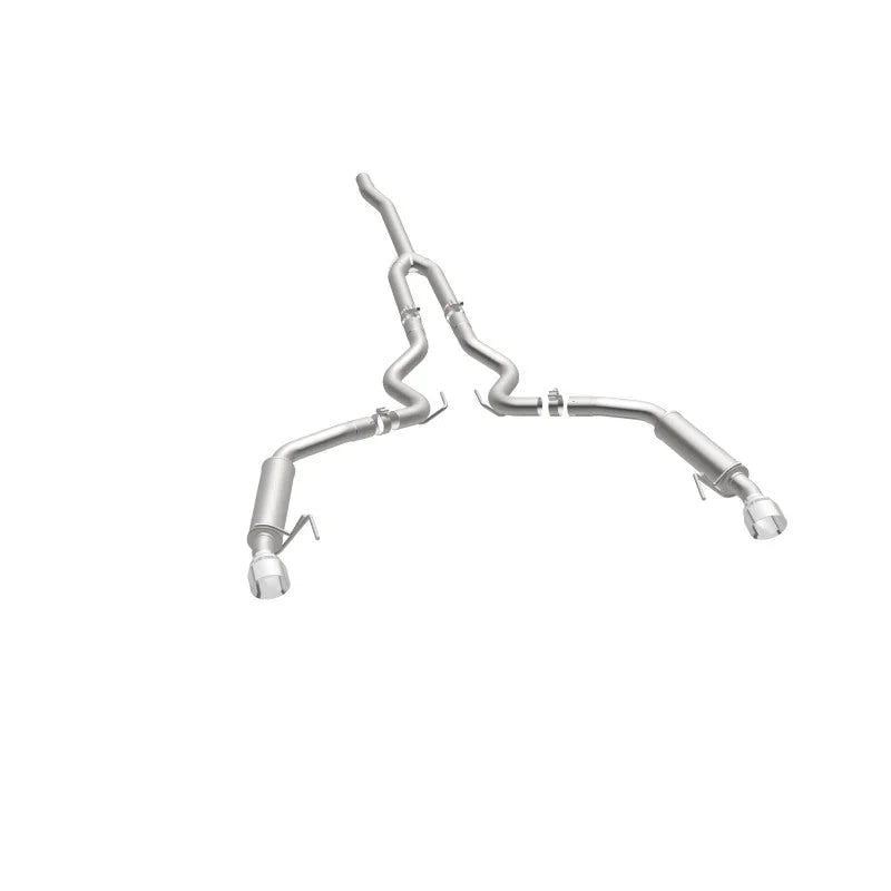 MagnaFlow Cat-Back 15-16 Ford Mustang 2.3L L4 Competition SS 3in Dual Split Rear 4.5in Black Tips - Additional View 9