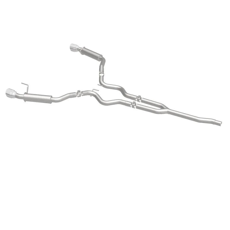 MagnaFlow Cat-Back 15-16 Ford Mustang 2.3L L4 Competition SS 3in Dual Split Rear 4.5in Black Tips - Additional View 14